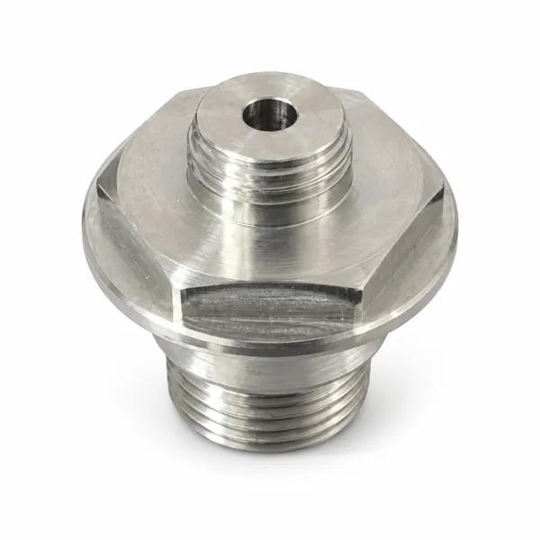 Flanged threaded connector