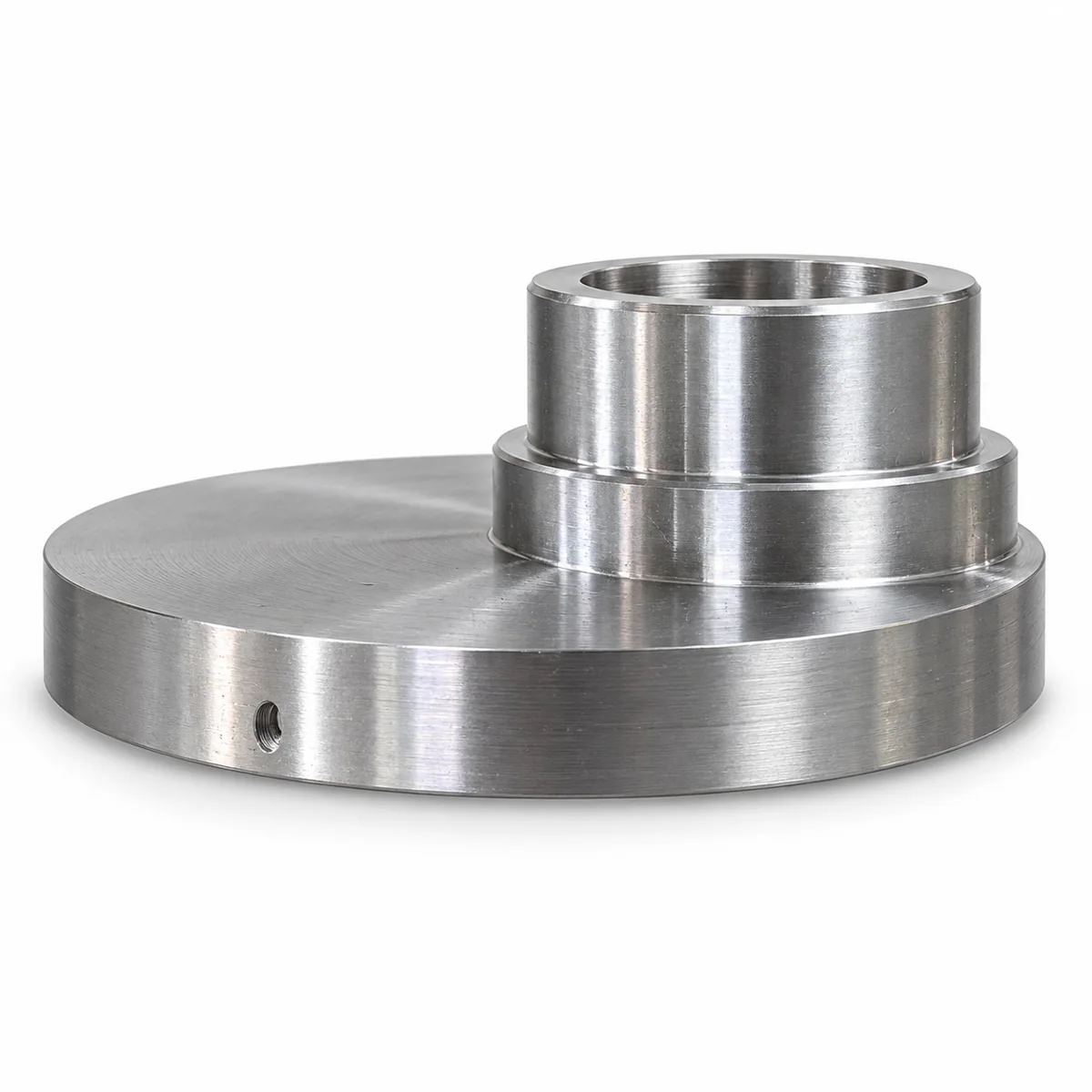 Flanged stepped shaft